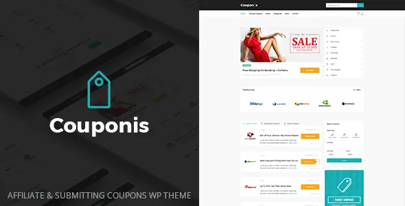 Couponis v3.2.4 - Affiliate & Submitting Coupons WordPress Theme - Imagem 1