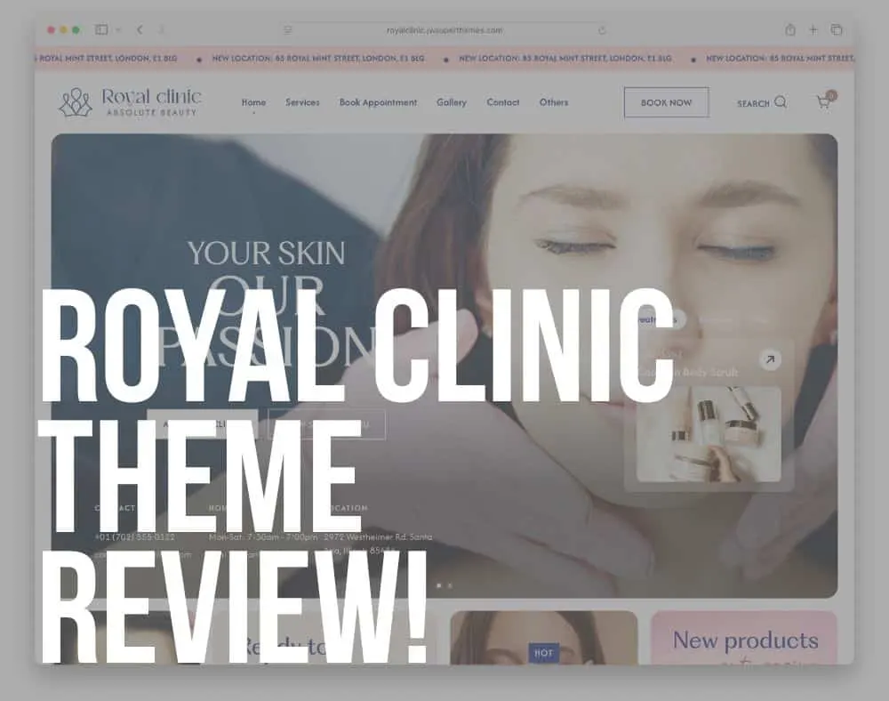 Royal Clinic – Tema WordPress para Medicina Royal Clinic – Tema WordPress para Medicina - Imagem 1