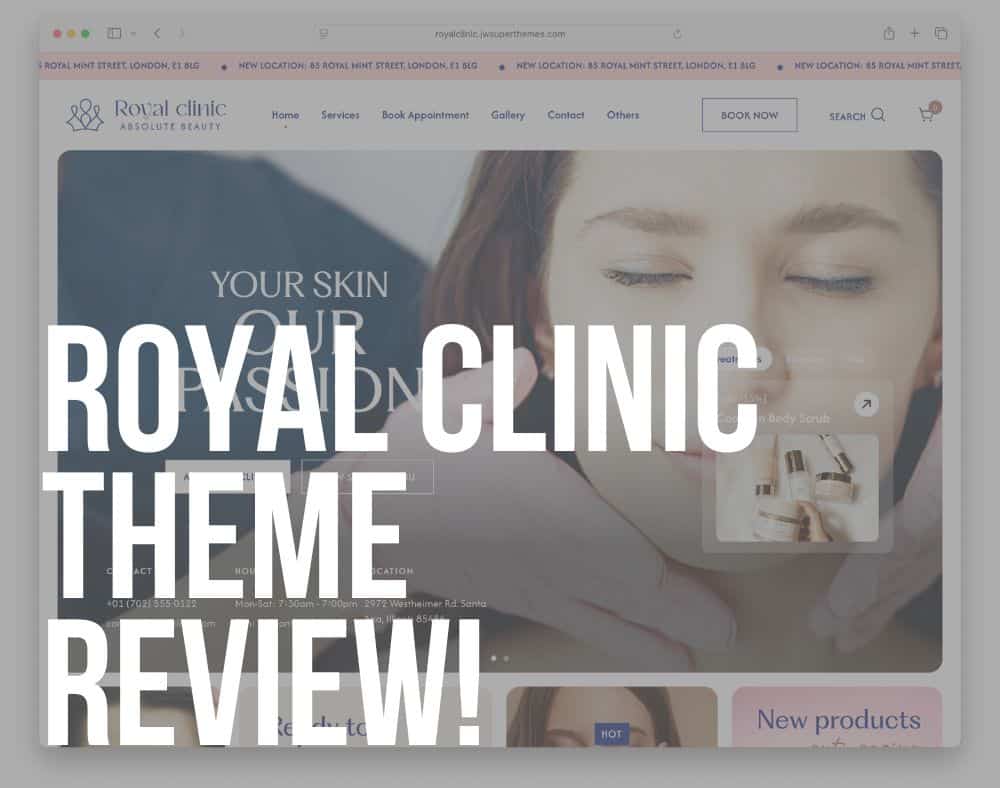 Royal Clinic – Tema WordPress para Medicina Royal Clinic – Tema WordPress para Medicina - Imagem 1