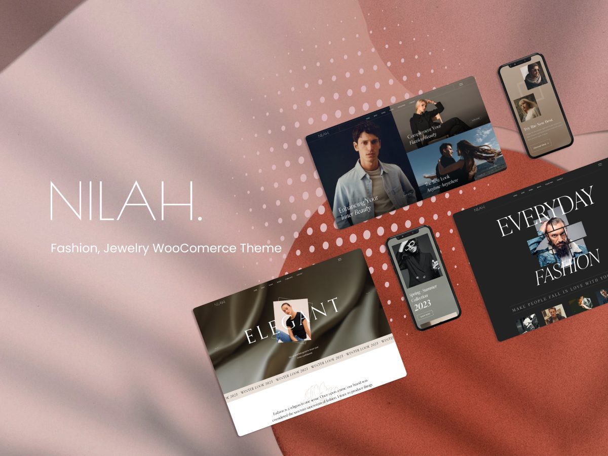 Nilah – Tema WooCommerce para Moda e Beleza Nilah – Tema WooCommerce para Moda e Beleza - Imagem 1