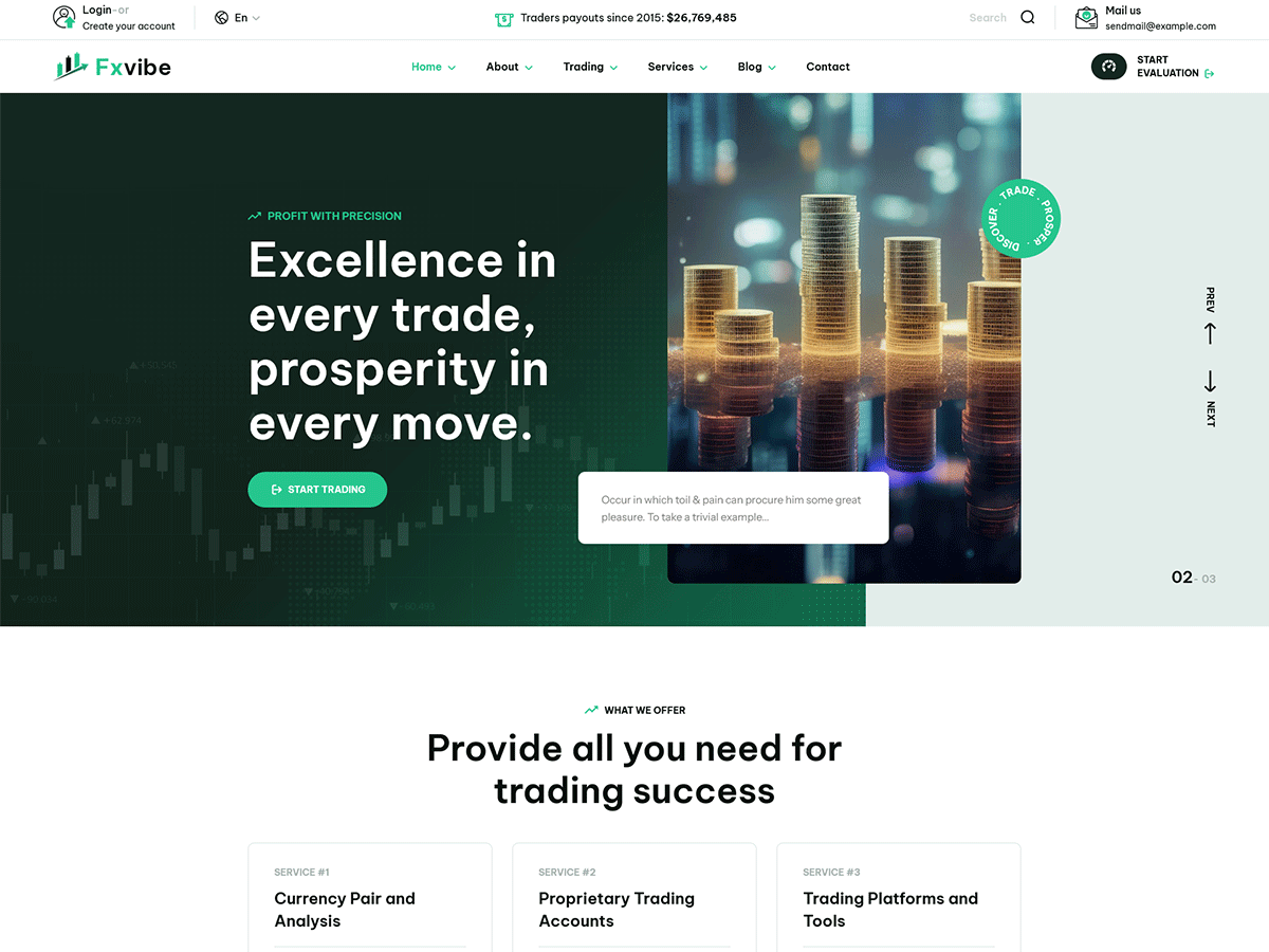 FXvibe – Tema WordPress Profissional FXvibe – Tema WordPress Profissional - Imagem 1