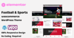 Calcio – Tema WordPress com Elementor para Fitness
