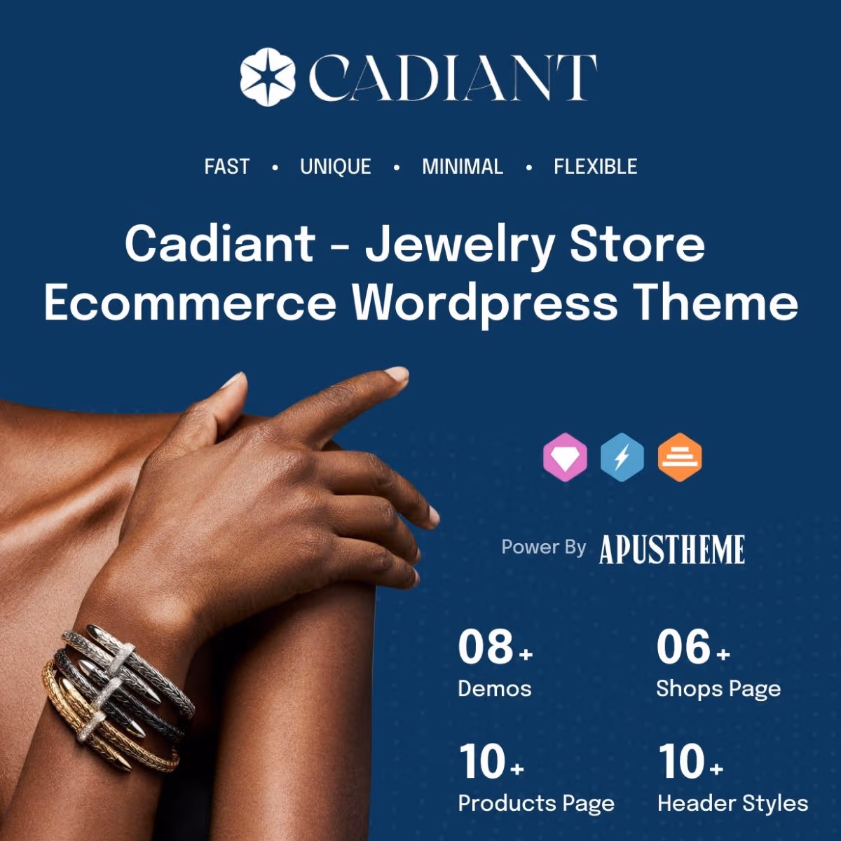 Cadiant – Tema WordPress para Moda e Beleza Cadiant – Tema WordPress para Moda e Beleza - Imagem 1