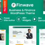 Finwave – Tema WordPress para Finanças
