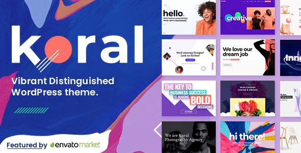 Koral – Tema WordPress Profissional Koral – Tema WordPress Profissional - Imagem 1