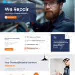 Electrician – Tema WordPress Profissional