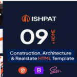 Ishpat – Template HTML para Construção e Reformas