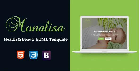 Monalisa – Template HTML para Medicina Monalisa – Template HTML para Medicina - Imagem 1