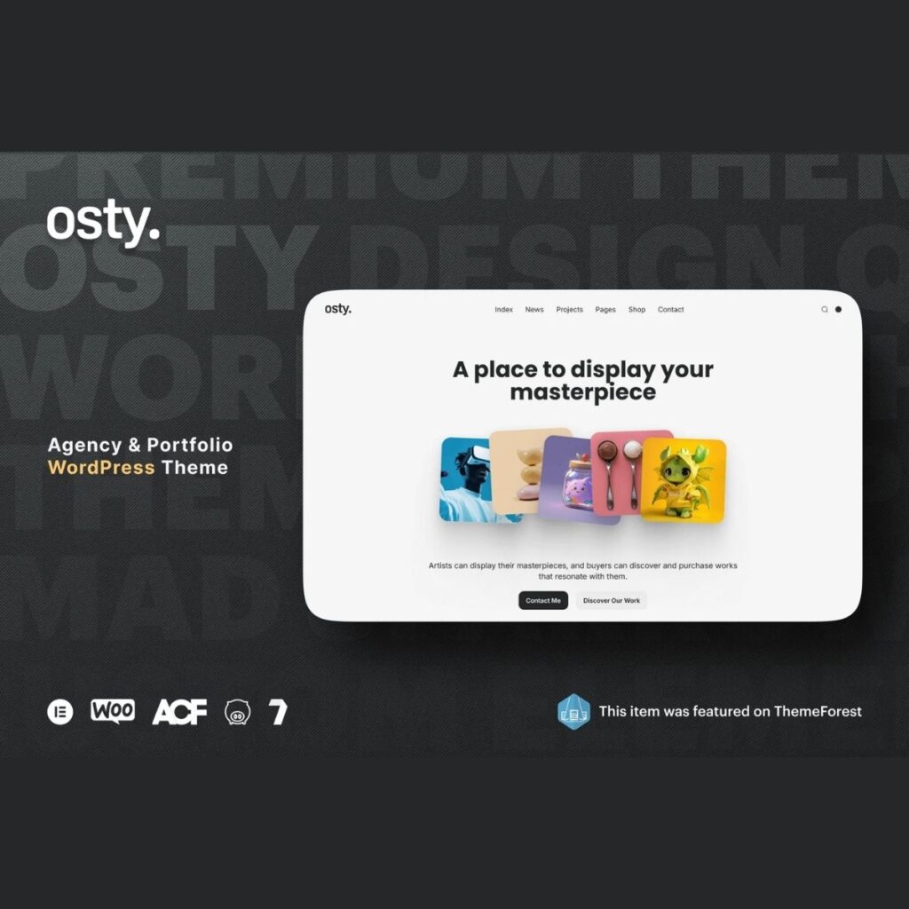 Osty – Tema WordPress para Turismo e Hotelaria Osty – Tema WordPress para Turismo e Hotelaria - Imagem 1