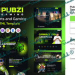 Pubzi – Template HTML para Fitness