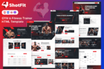 Shotfit – Template HTML para Fitness - Imagem 3
