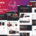 Shotfit – Template HTML para Fitness