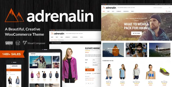 Adrenalin – Tema WooCommerce para E-commerce Adrenalin – Tema WooCommerce para E-commerce - Imagem 1