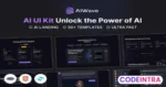 Aiwave AI SaaS Website + Dashboard UI CodeIgniter Kit – Tema WordPress para Tecnologia e SaaS - Imagem 2