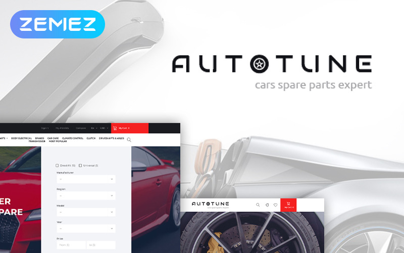 Auto Clean – Tema WordPress para E-commerce Auto Clean – Tema WordPress para E-commerce - Imagem 1