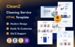 Cleanz – Template HTML Profissional