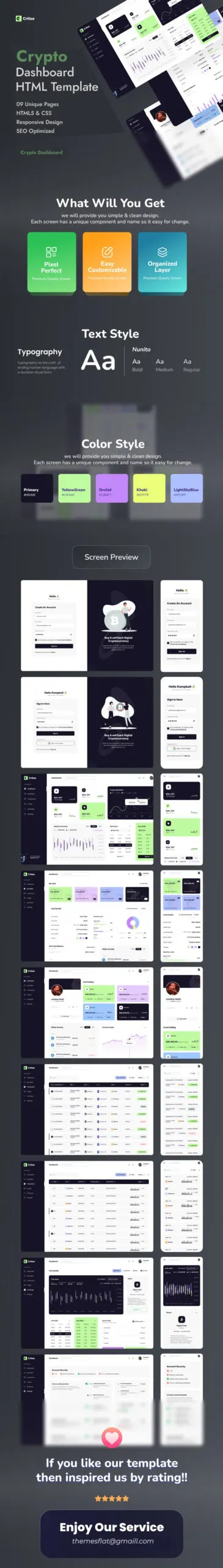 Critso – Template HTML Profissional Critso – Template HTML Profissional - Imagem 1