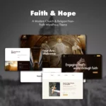 Faith & Hope – Tema WordPress para ONG e Doações - Imagem 3