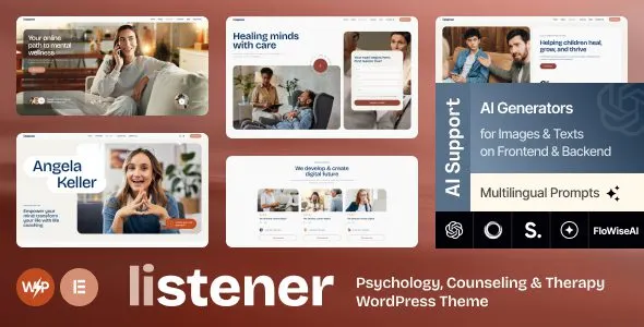 Listener – Tema WordPress para Medicina Listener – Tema WordPress para Medicina - Imagem 1