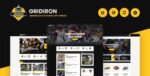 Gridiron – Tema WordPress para Fitness