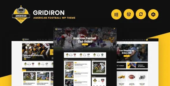 Gridiron – Tema WordPress para Fitness Gridiron – Tema WordPress para Fitness - Imagem 1