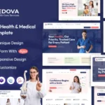 Medova – Template HTML para Medicina