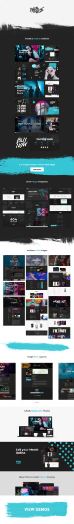 Phase – Tema WordPress para Eventos - Imagem 2