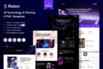 Robor – Template HTML para Tecnologia e SaaS