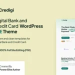 Credigi – Tema WordPress para Finanças